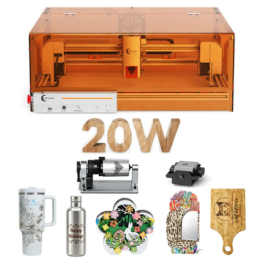 Carverall X1Pro 20W Diode Laser Engraver | Model JL9_Work Area 300*300mm
