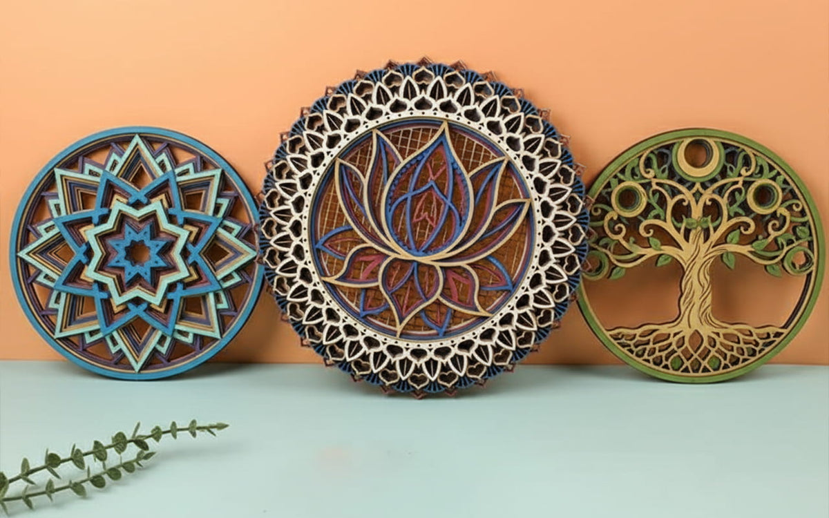 Arts and crafts ideas made with laser engraving precision