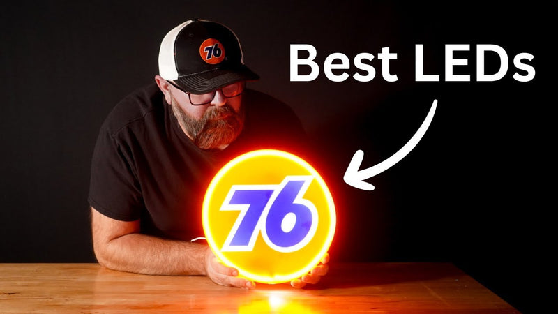 Laser Engraved Acrylic LED Signs for Small Businesses