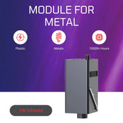 1W infrared module for replaceable laser engraver setup