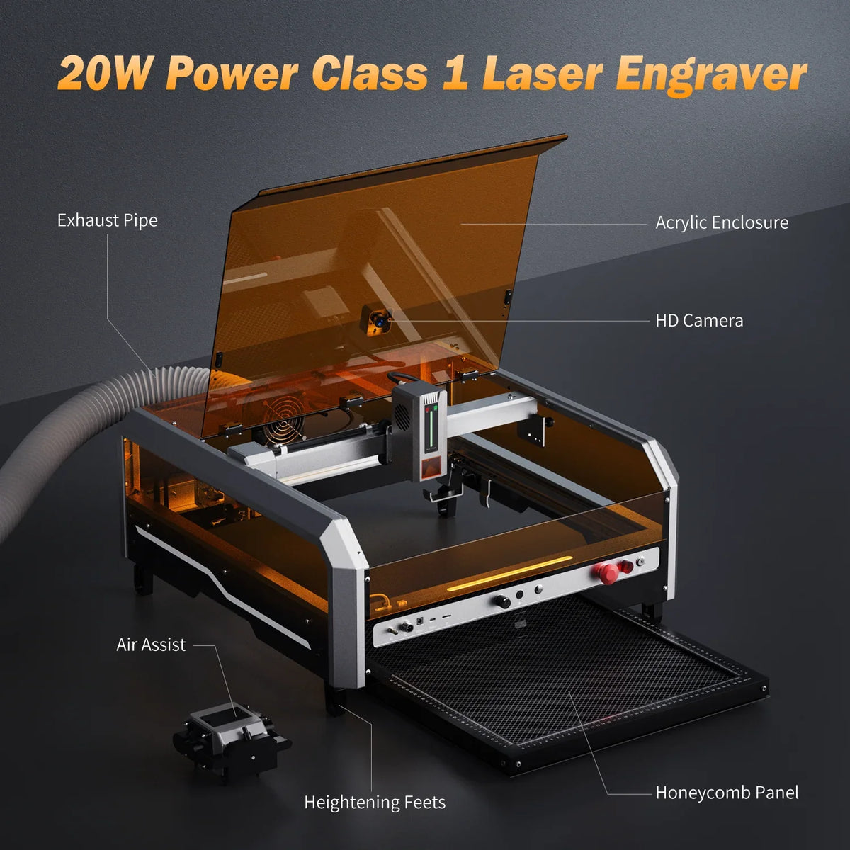 Xmax1 diode laser engraver product detail