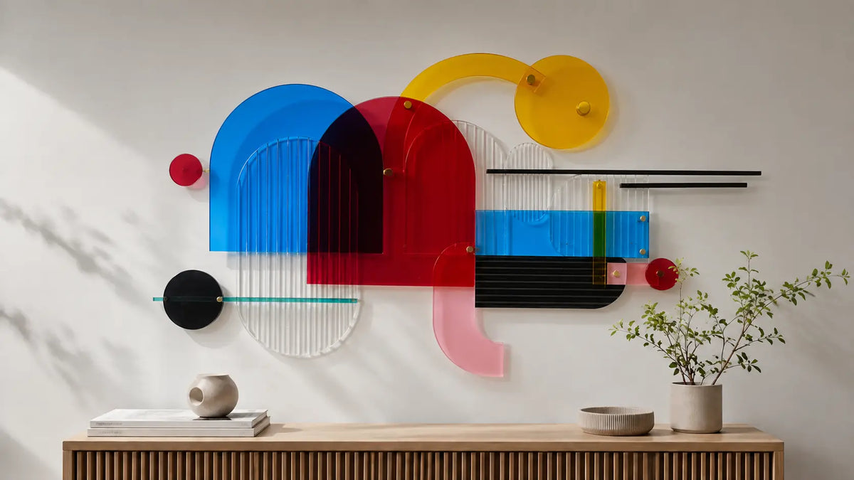 Acrylic Wall Art Clock