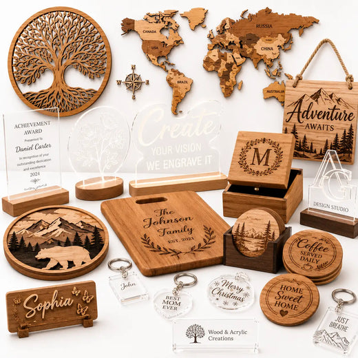Personalized wood gifts