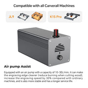 MD12 air assist pump for cleaner laser cutting