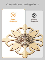 Carverall laser engraver air pump detail