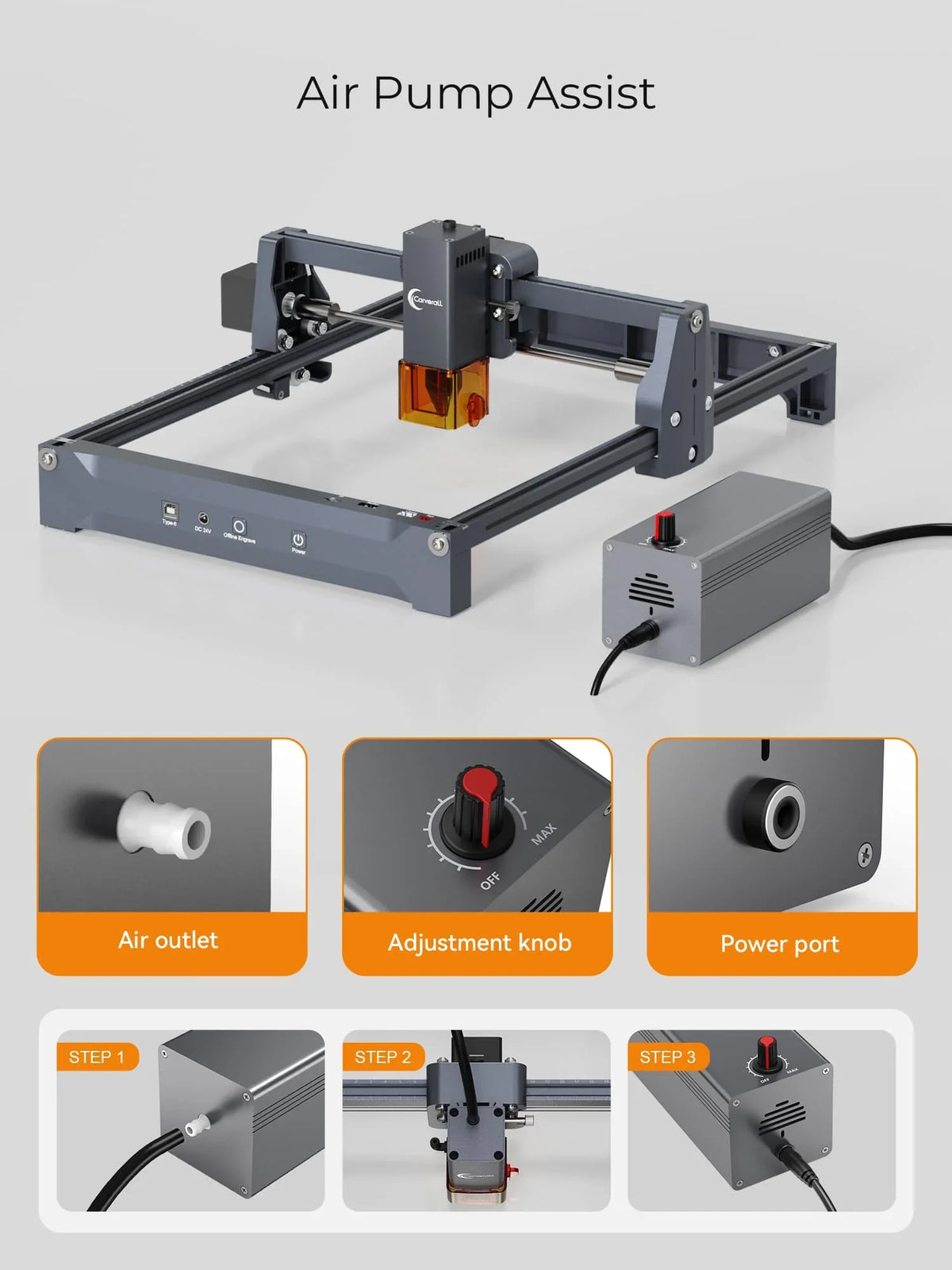 MD12 air assistant pump accessory image