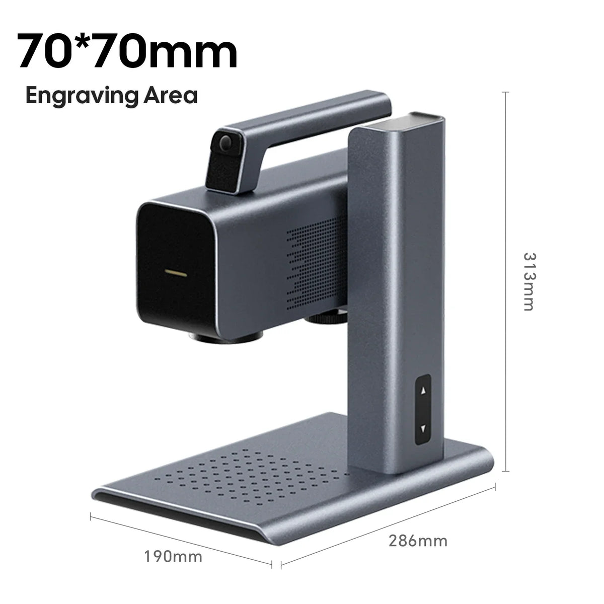Carverall Z5 laser engraver side view
