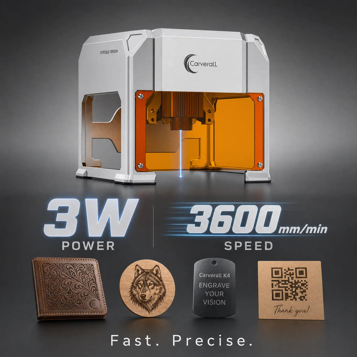 Carverall K4Pro laser engraver feature image