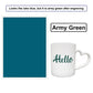 Colored marking film for laser engraving projects