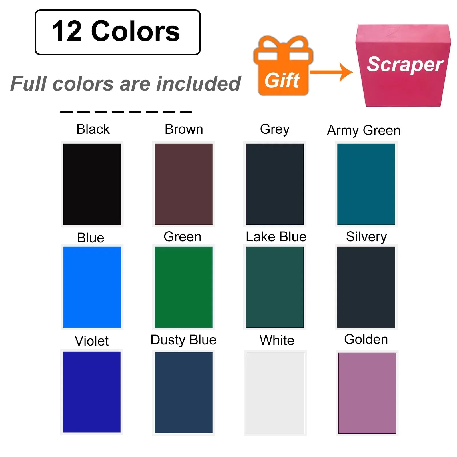 Color engraving film for laser engraver materials