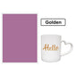 Laser engraving film color set image
