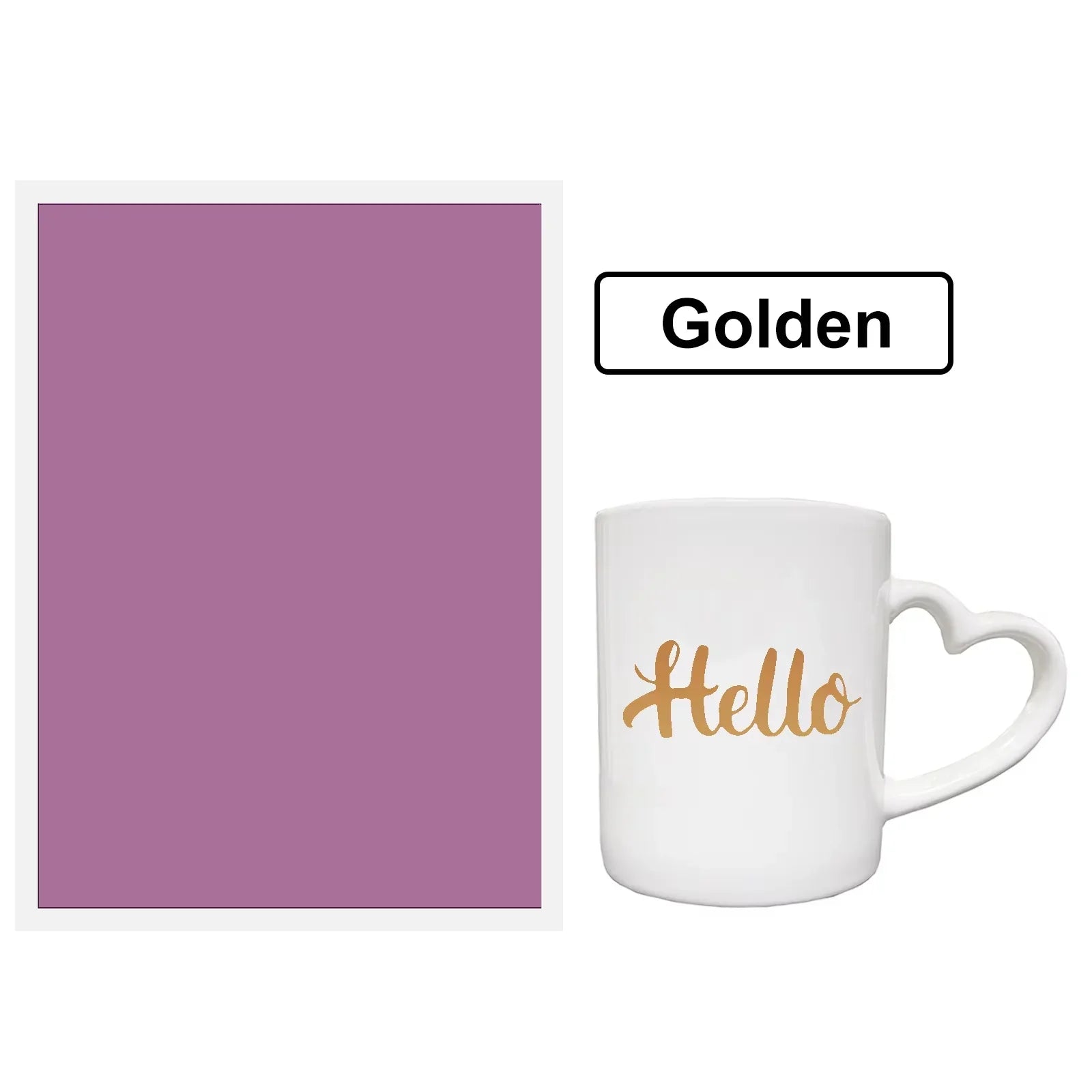 Laser engraving film color set image