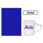 Laser engraving color film soaking step