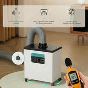 Carverall MD40 smoke purifier front view