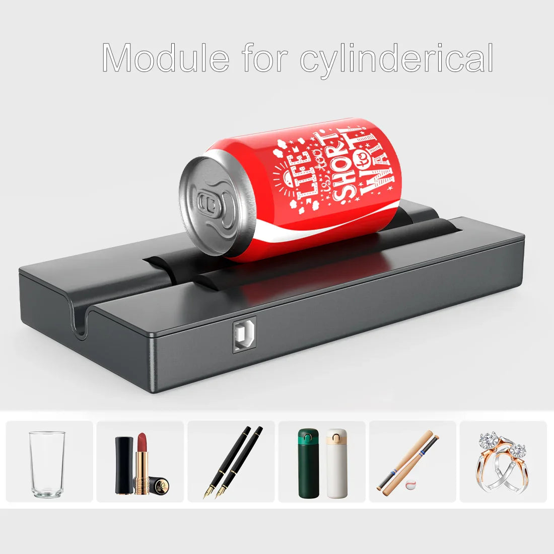 Carverall rotary module for laser engraver product view