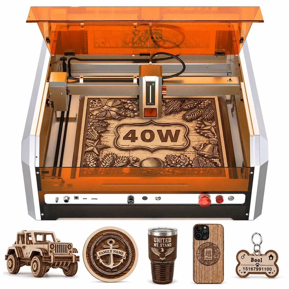 Carverall Xmax 40W laser engraver product image