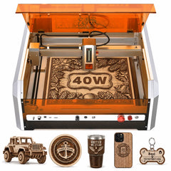 Carverall Xmax 40W Diode Laser Engraver & Wood Cutter