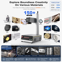 Carverall Z12 fiber laser engraver product detail image
