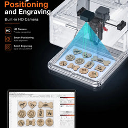 Carverall A1Pro Mini Laser Engraver | Portable & Desktop | Dual Laser Options