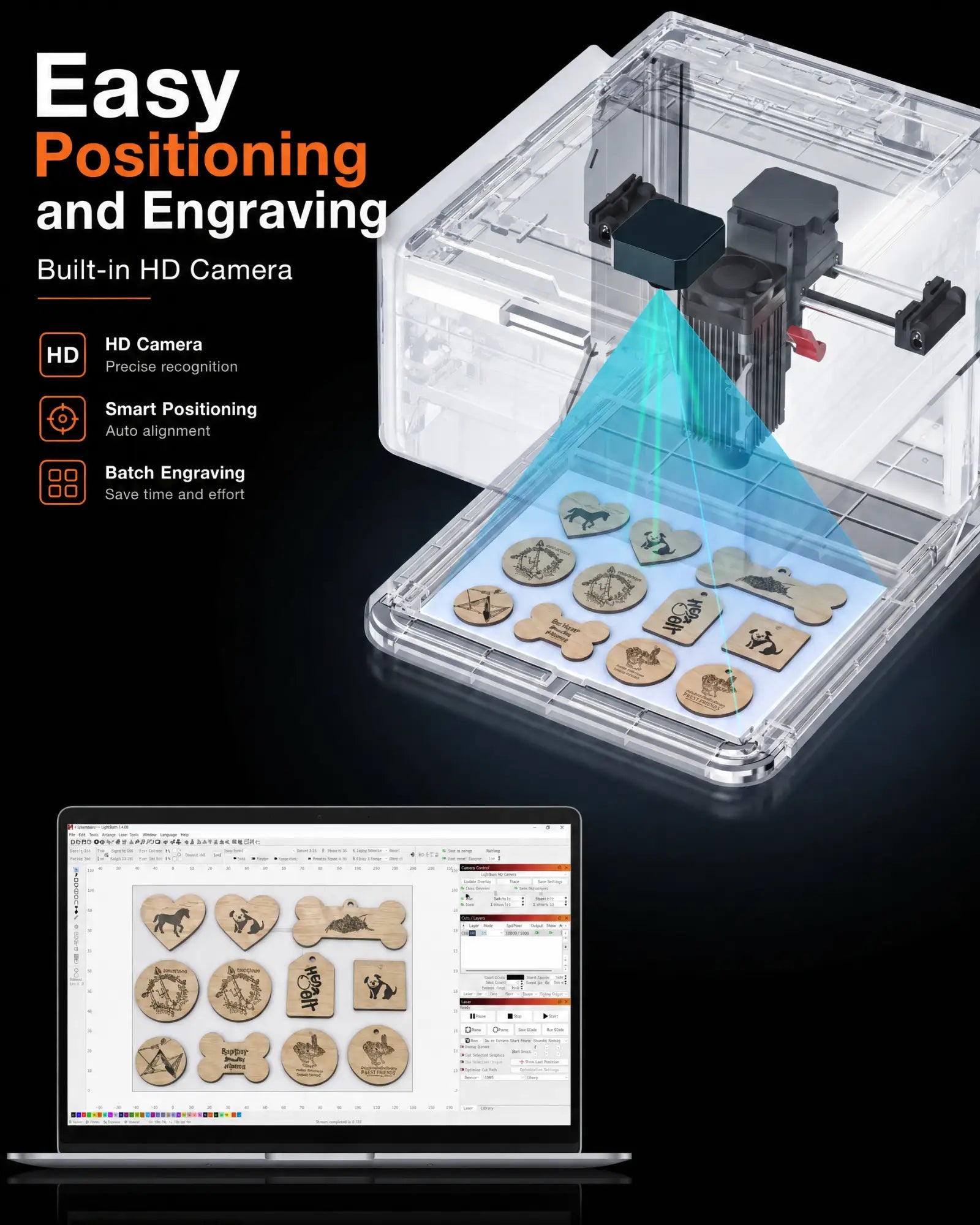 Carverall A1Pro Mini Laser Engraver | Portable & Desktop | Dual Laser Options