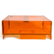 Protective shield cover for enclosed laser engraving