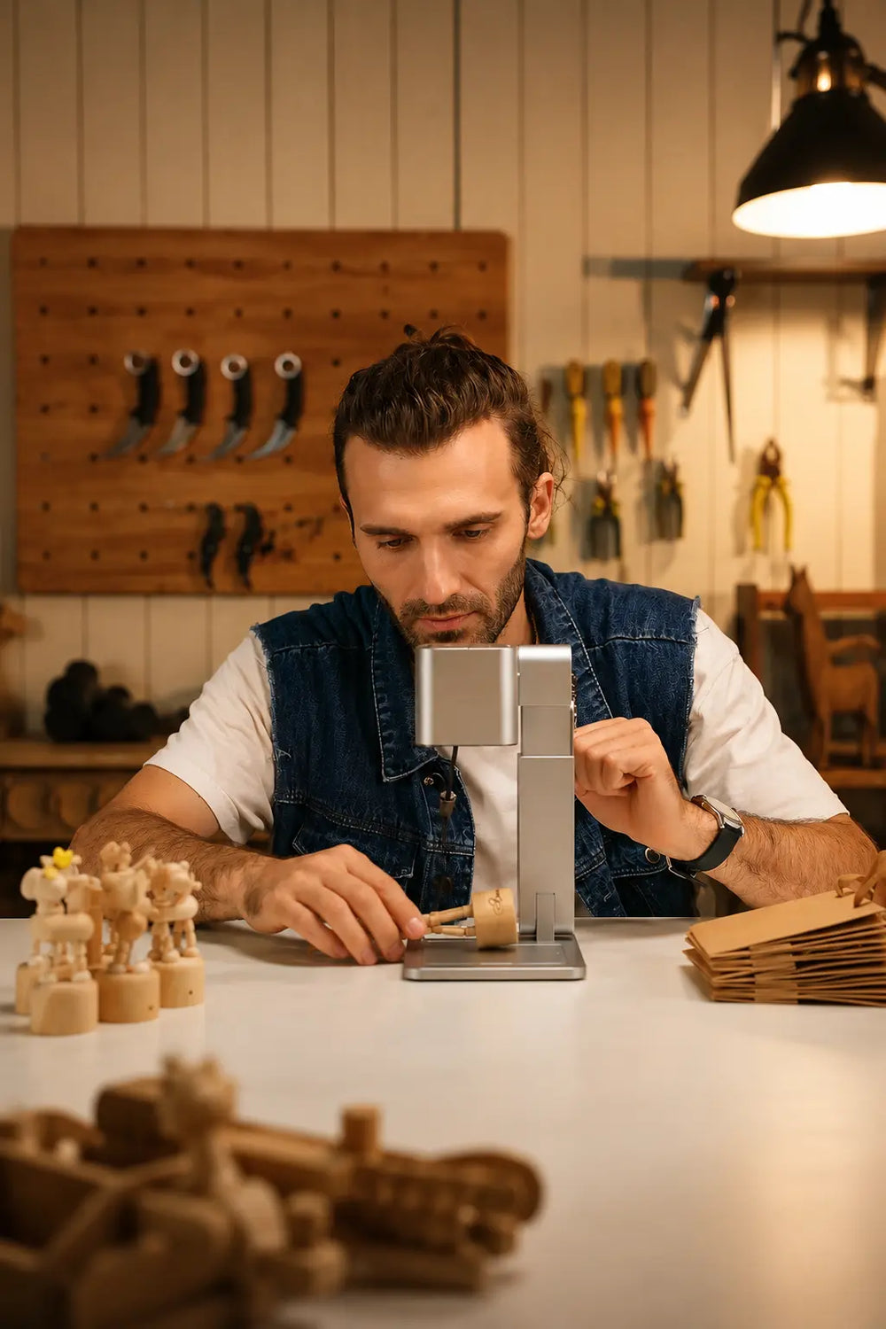 Portable engraving for creators and small studios